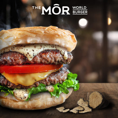 THE MOR WORLD BURGER