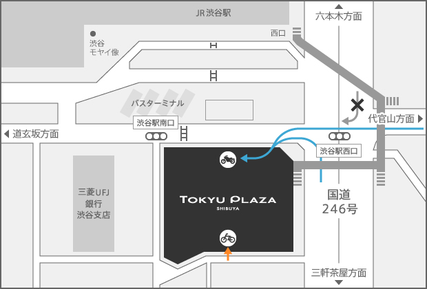 駐輪場・バイク置き場のご案内